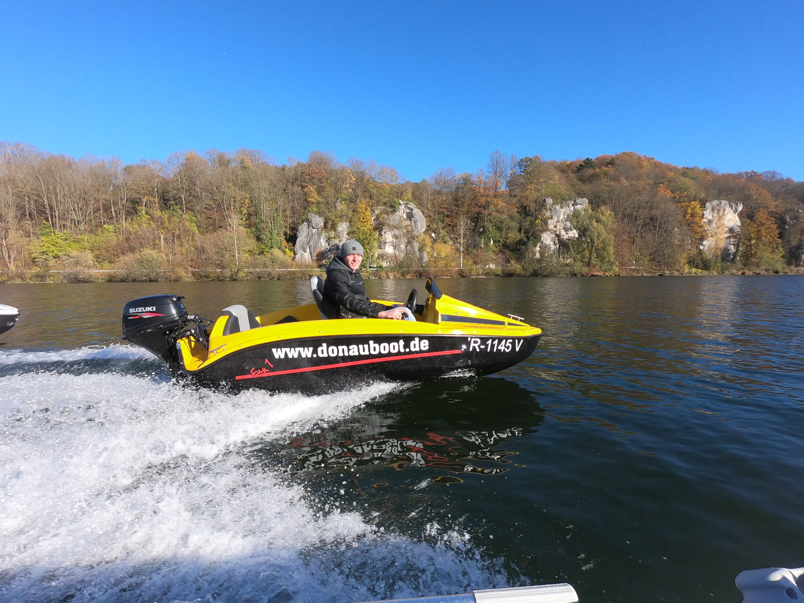 motorboot fahren regensburg